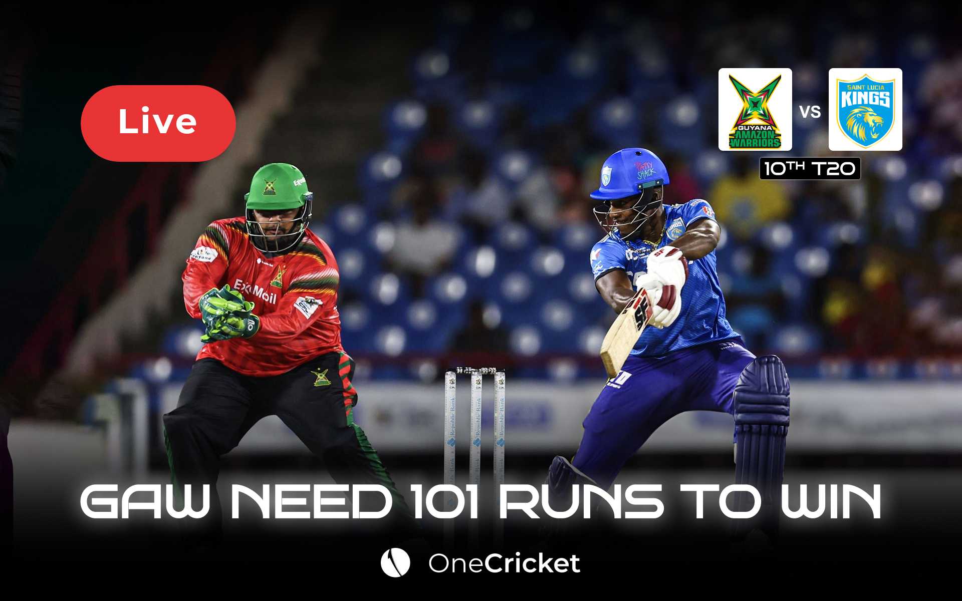 CPL 2024, GAW vs SLK, Match 10 Live Score: Match Updates, Highlights And Live Streaming